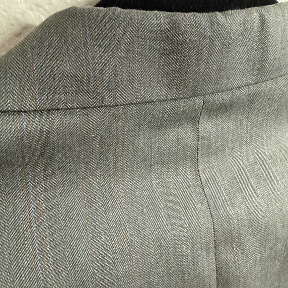 Hardwick Clothes Mens 42L Grey Pinstripe Suit Jacket Blazer Crafted‎ in USA - Picture 5 of 15